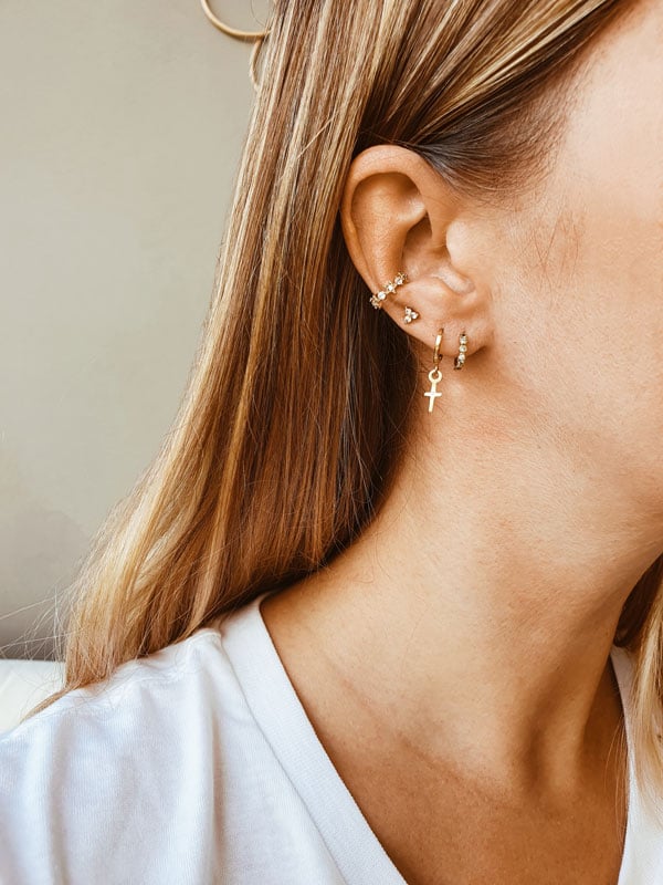 Mini créoles Cerrada