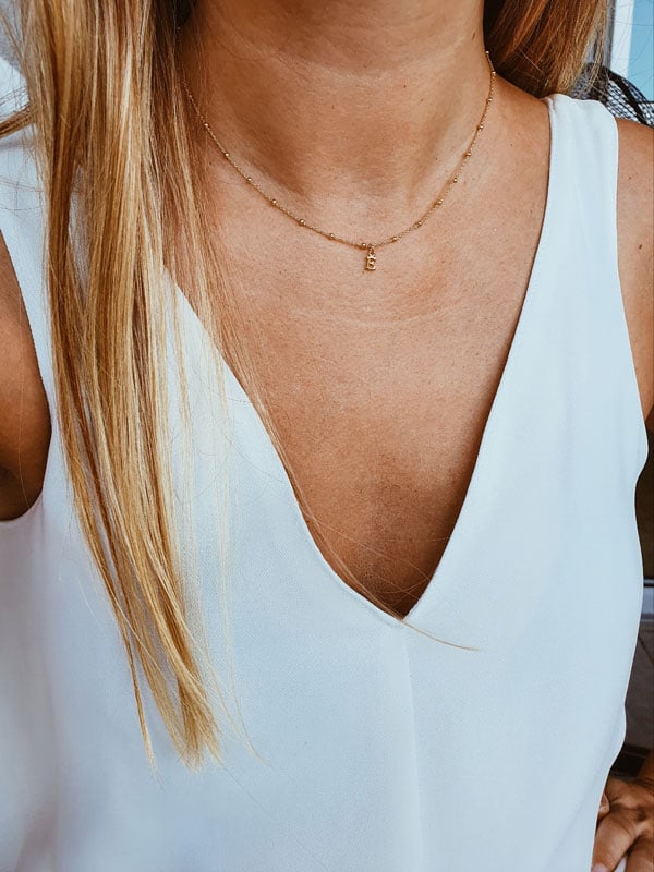 Collier Lettre (personnalisable)