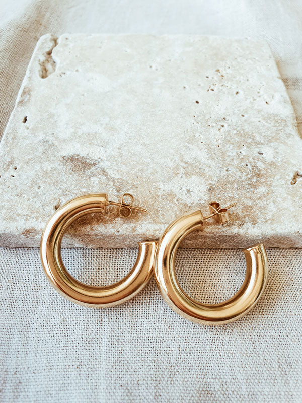 Boucles d'oreilles Moka