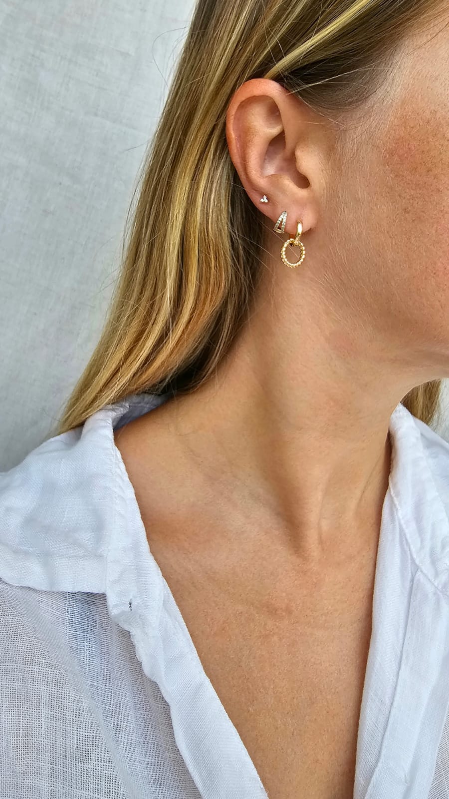 Boucles d'oreilles Huguette