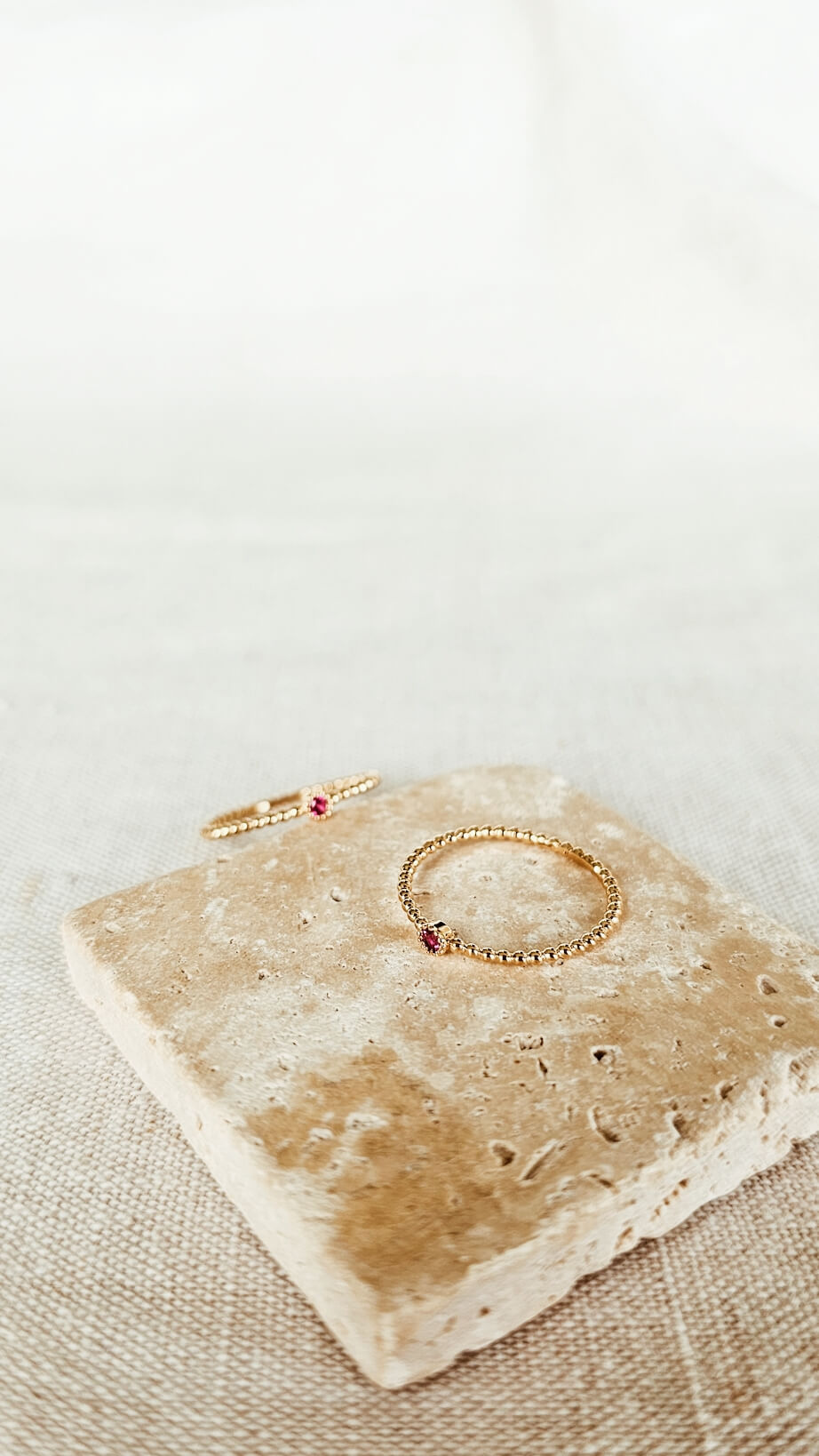 Bague Laly Rouge