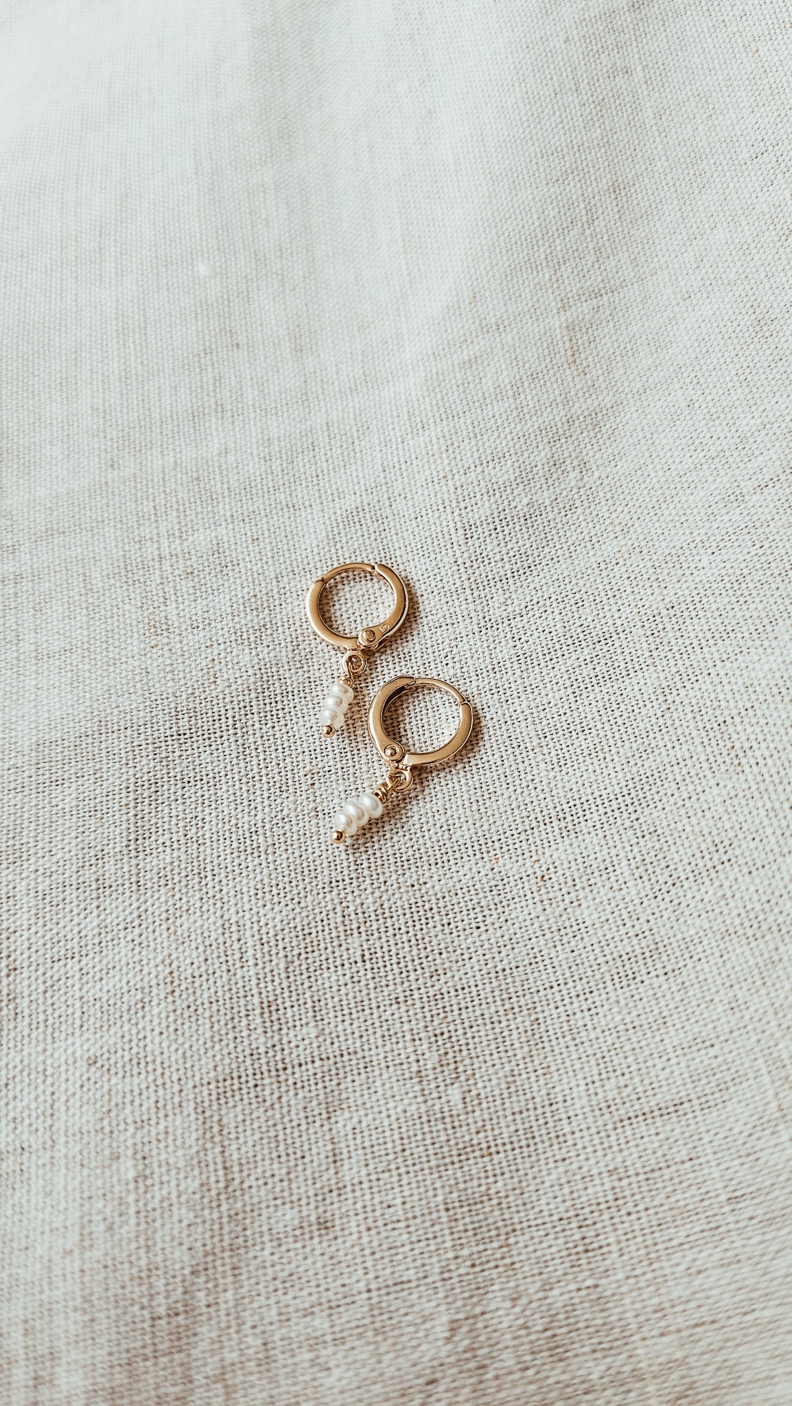 Boucles d'oreilles Neige