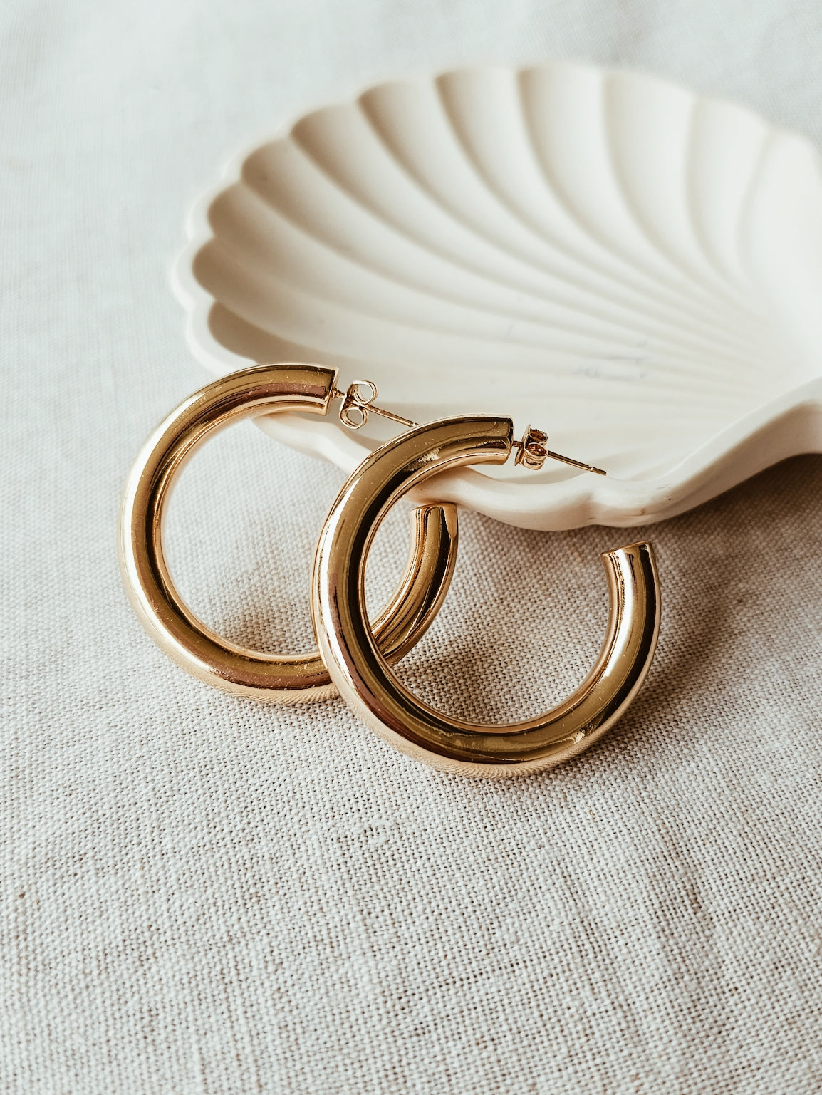Boucles d'oreilles Grande Moka