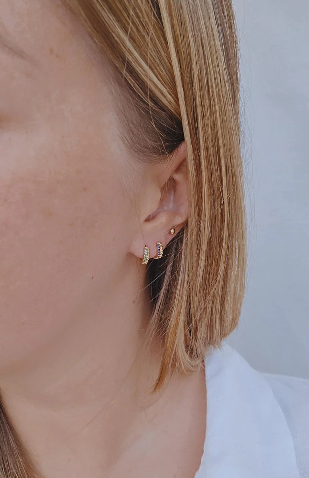 Boucles d'oreilles Mel Color