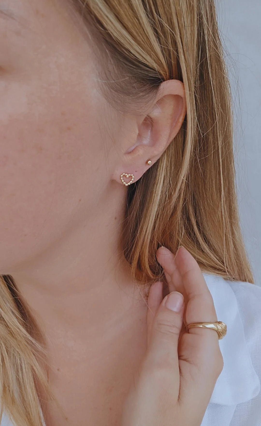Boucles d'oreilles Cupidon