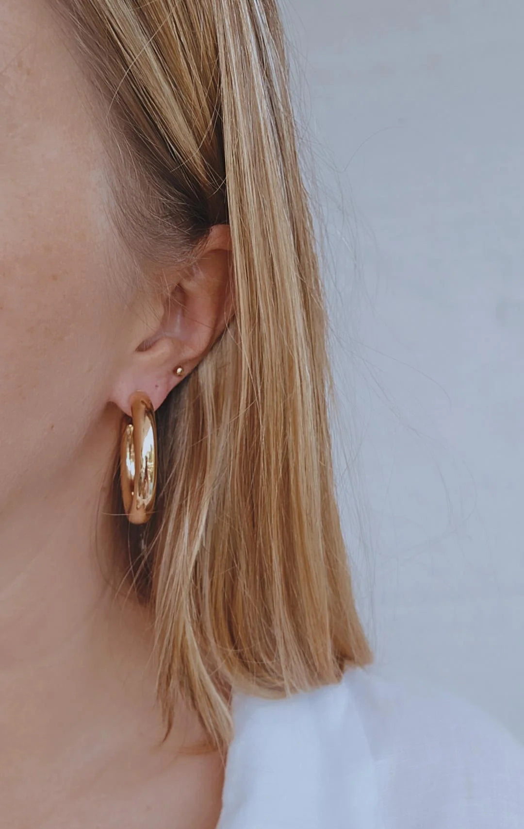 Boucles d'oreilles Grande Moka