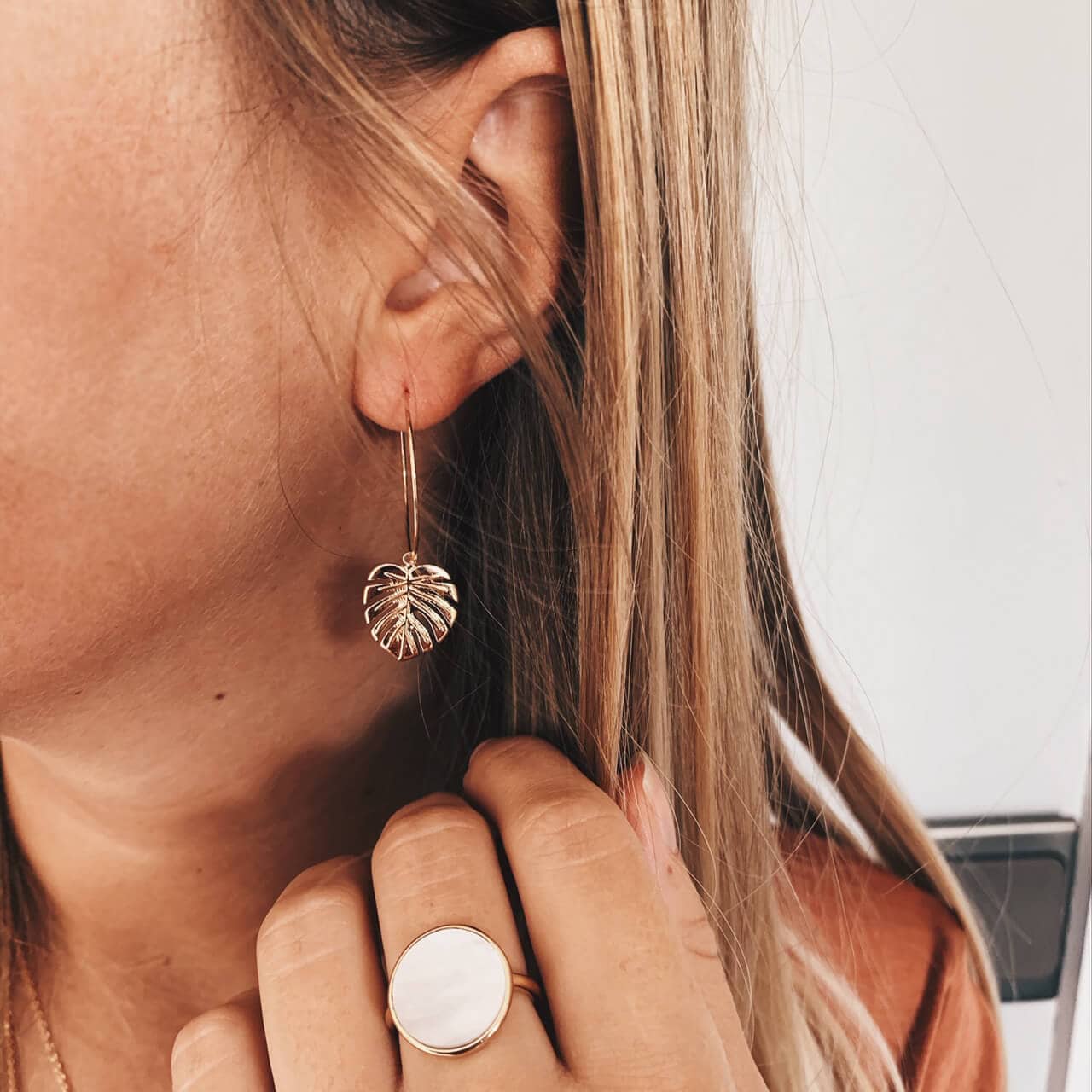 Boucles d'oreilles Palm