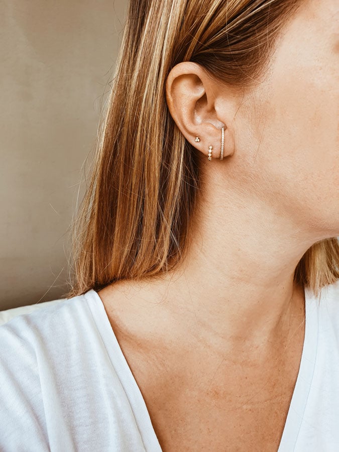 Boucles d'oreilles Trio