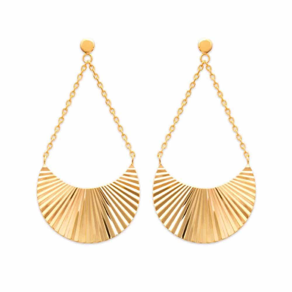 Boucles d'oreilles Acajou