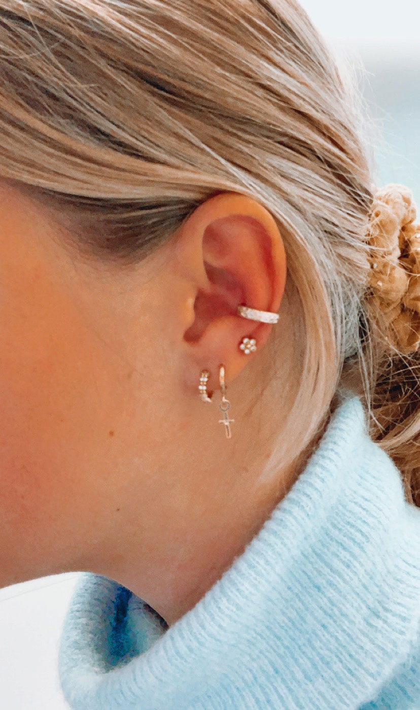 Ear cuff guanaca