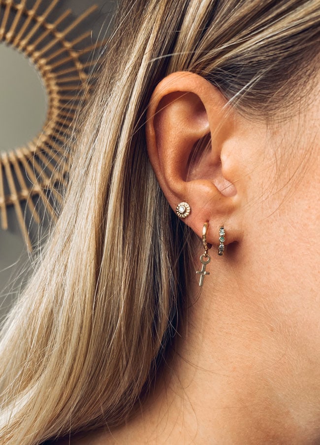 Mini créoles Cerrada