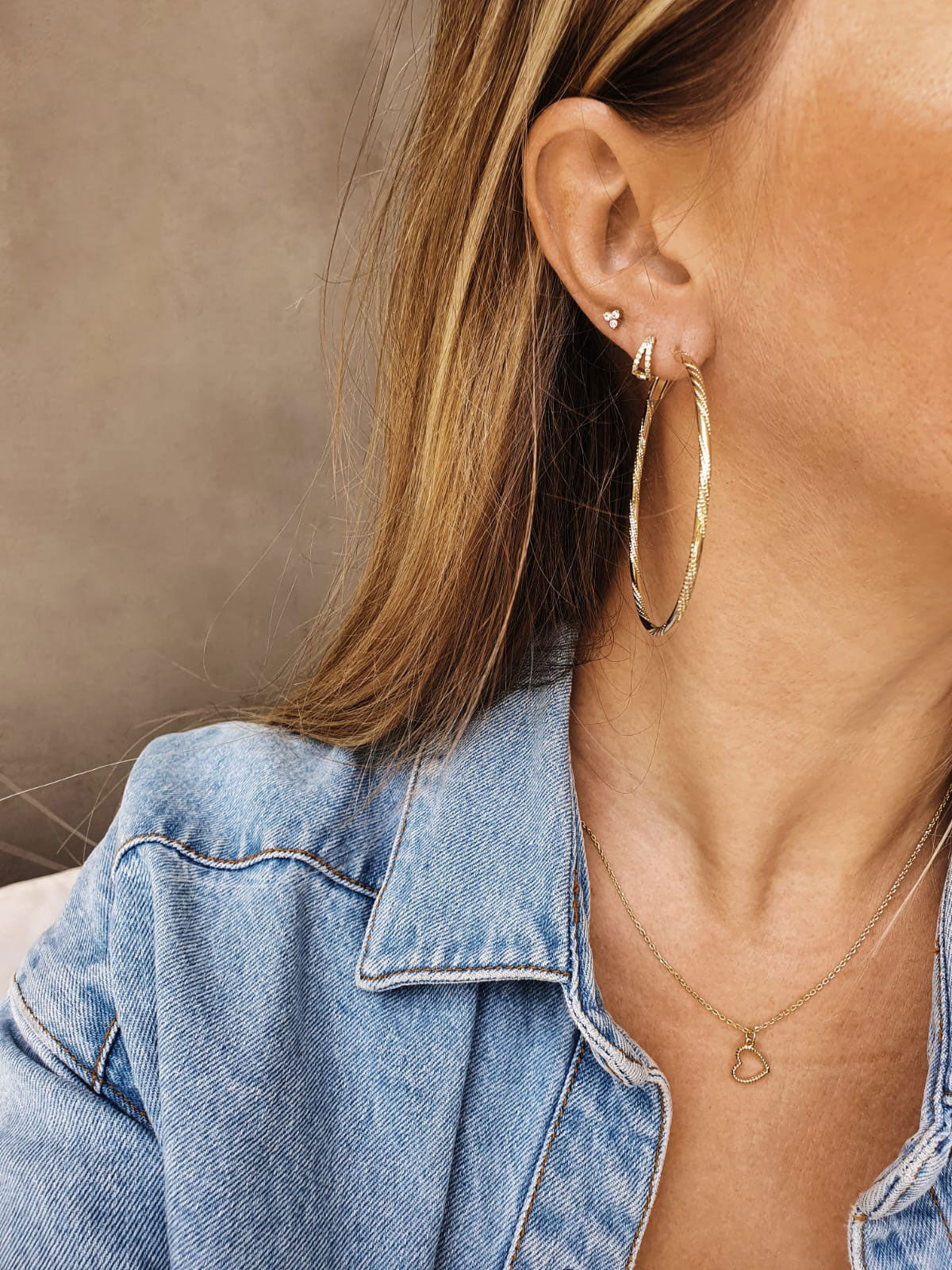 Boucles d'oreilles Afida